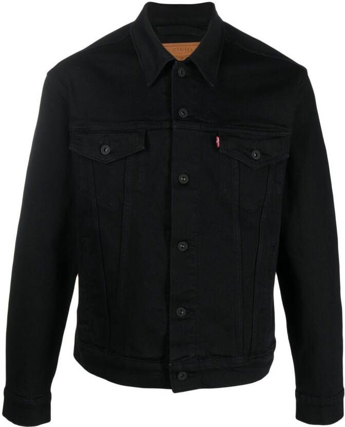 Levi's Denim truckerjack Zwart