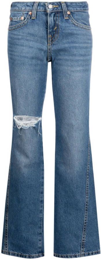 Levi's Gerafelde boyfriend jeans Blauw - Foto 3