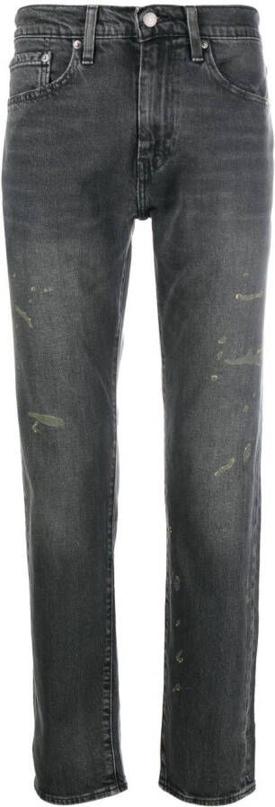 Levi's Gerafelde jeans Zwart