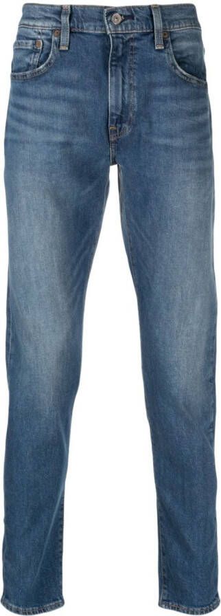 Levi's Jeans met toelopende pijpen Blauw