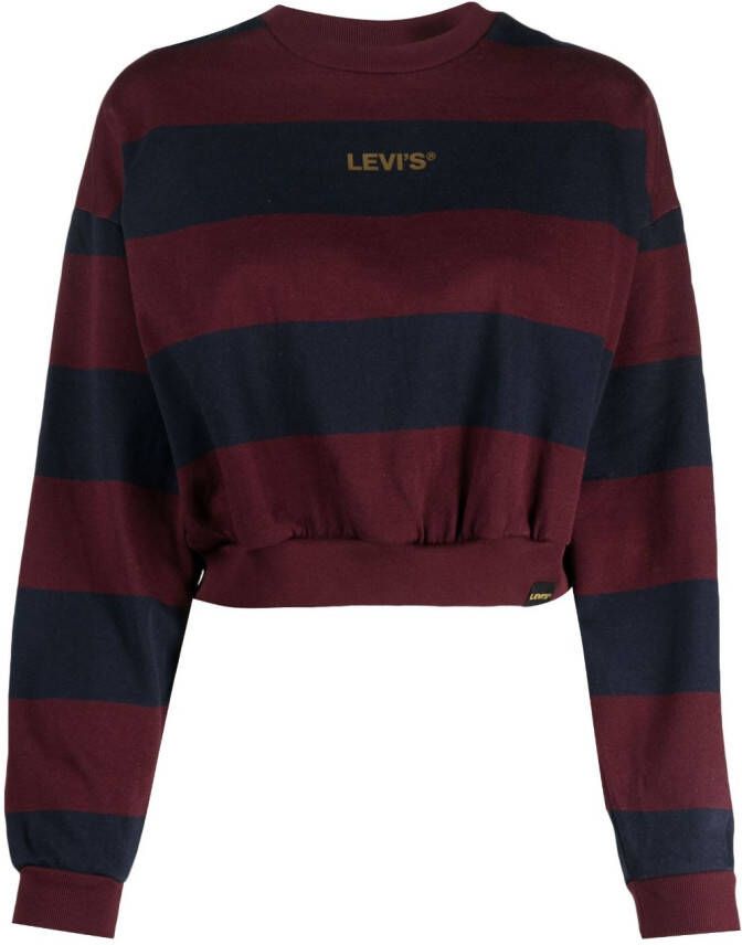 Levi's Jessie cropped sweater Blauw