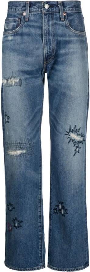 Levi's Kapow straight jeans Blauw