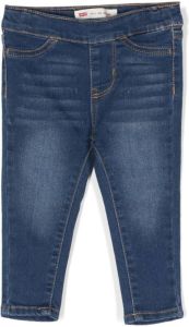Levi's Kids Jeans met elastische taille Blauw