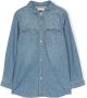 Levi's Kids Shirt met opgestikte zak Blauw - Thumbnail 1