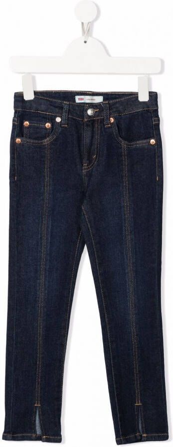 Levi's Kids Skinny jeans Blauw