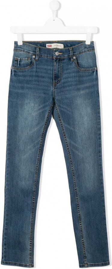 Levi's Kids Skinny jeans Blauw