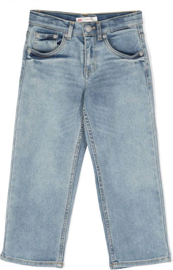 Levi's Kids Straight jeans Blauw