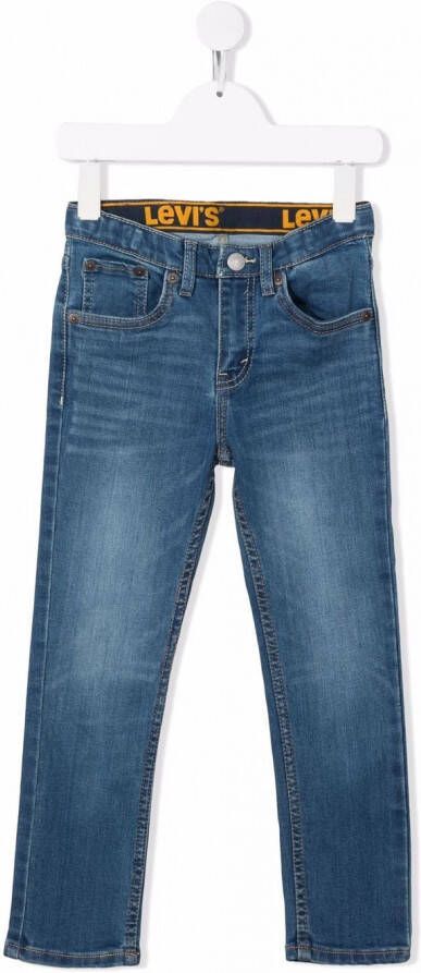 Levi's Kids Straight jeans Blauw