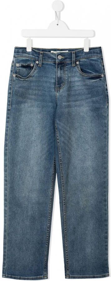 Levi's Kids Straight jeans Blauw