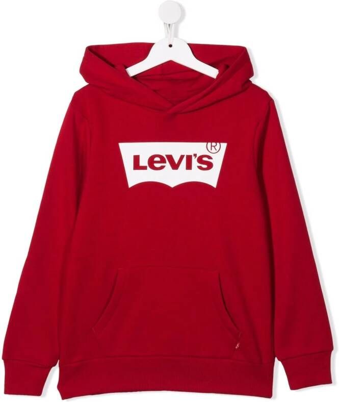 Levi's Kids Sweater met logoprint Rood