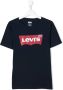 Levi's Kids T-shirt met logoprint Blauw - Thumbnail 1