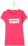 Levi's Kids T-shirt met logoprint Roze - Thumbnail 1