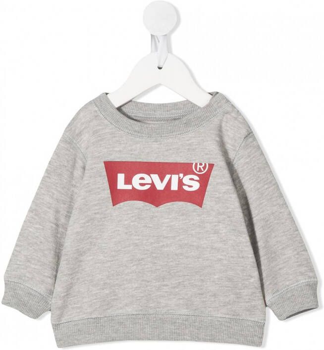 Levi's Kids Trui met logo Grijs