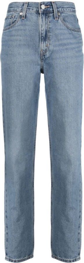 Levi's '80s Mom tapered jeans Blauw