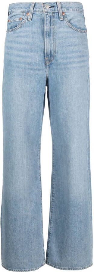 Levi's Jeans met wijde pijpen Blauw