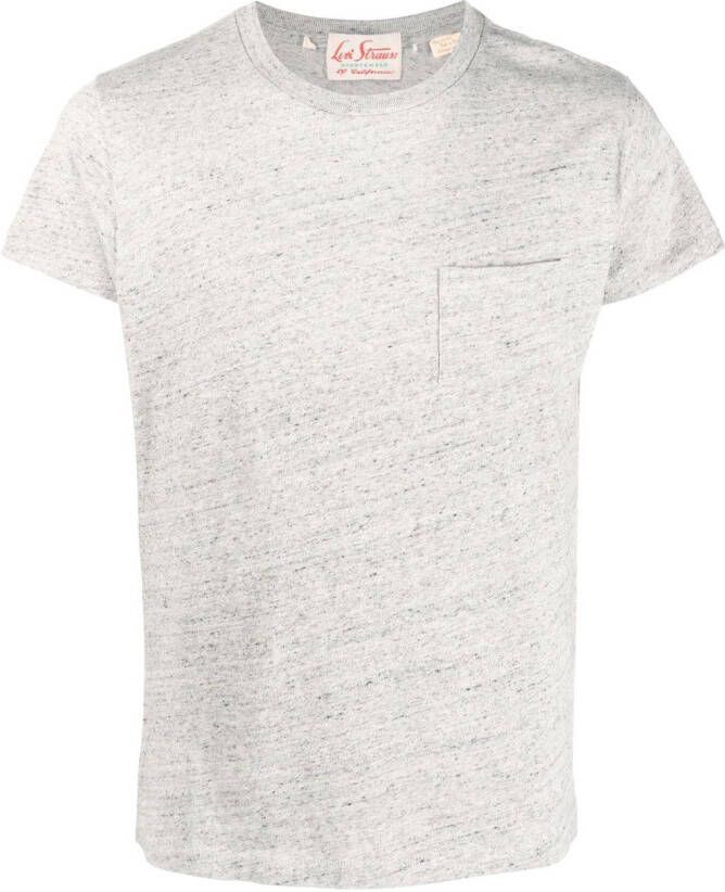 Levi's T-shirt met opgestikte zak Grijs