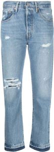 Levi's Cropped jeans Blauw
