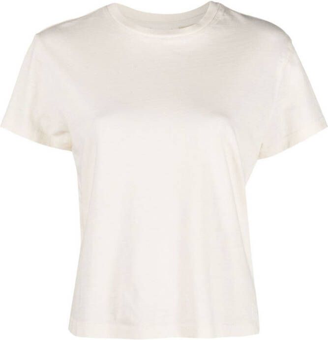 Levi's T-shirt met ronde hals Beige