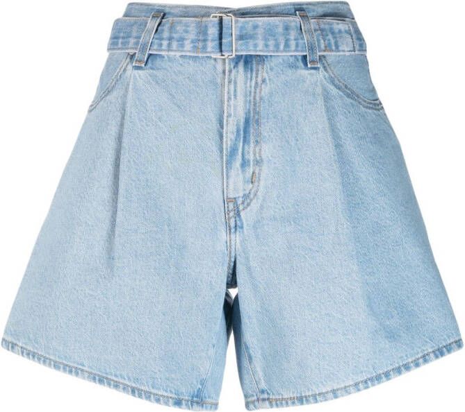 Levi's Shorts met ceintuur Blauw