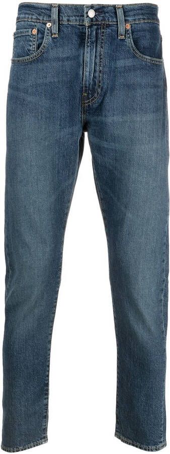 Levi's Slim-fit jeans Blauw