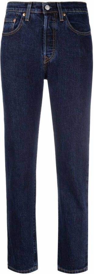 Levi's Straight jeans Blauw
