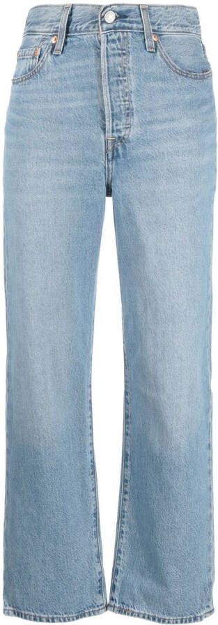 Levi's Straight jeans Blauw