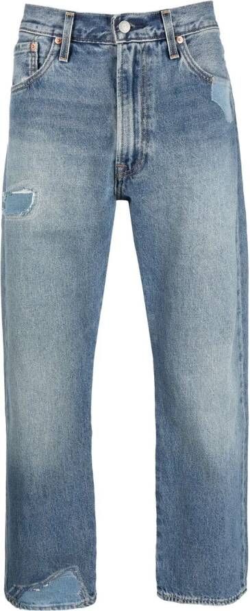 Levi's Hoodie met logoprint Grijs