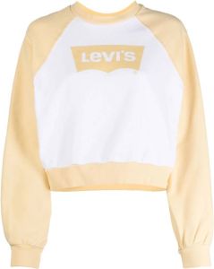 Levi's Sweater met logoprint Beige