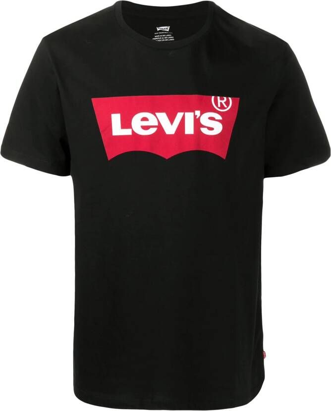 Levi's T-shirt met logodetail Blauw