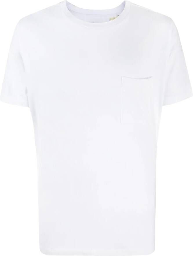 Levi's T-shirt van biologisch katoen Wit
