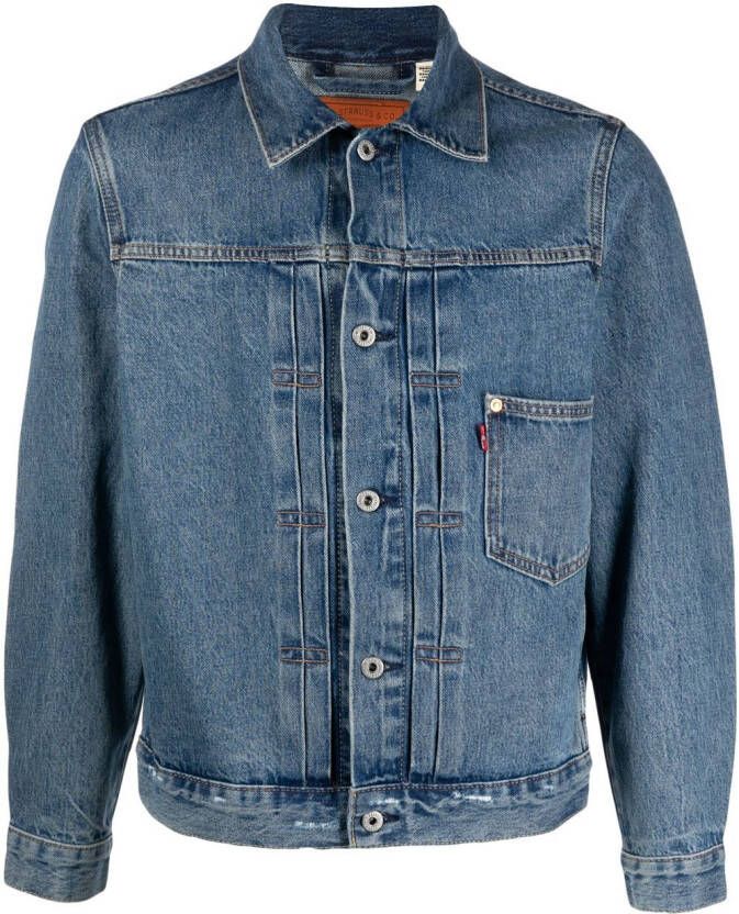 Levi's Truckerjack Blauw