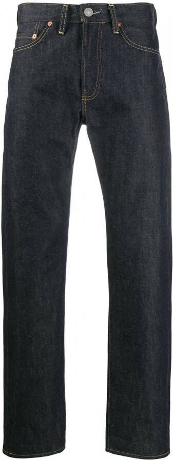 Levi's Vintage Clothing 1947 501 jeans heren katoen leer 29 32 Blauw