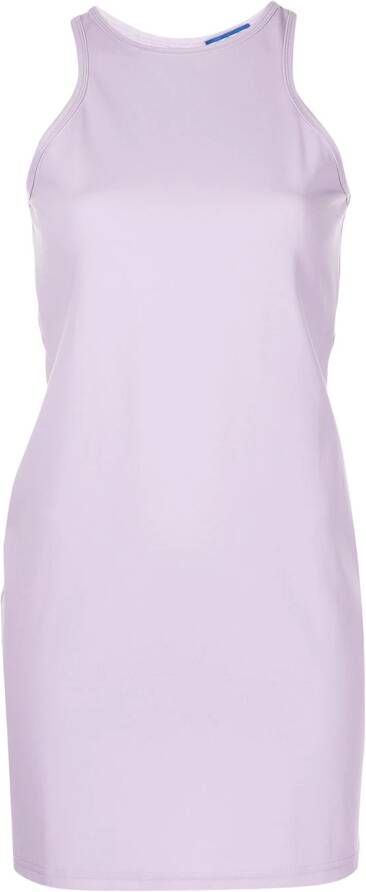 Lhd Jurk met open rug Paars