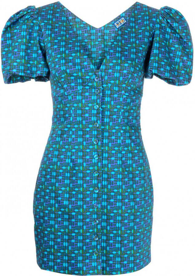 Lhd Mini-jurk Blauw