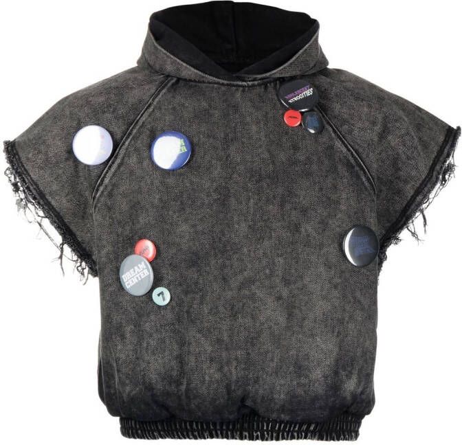 Liberal Youth Ministry Mouwloze hoodie Zwart