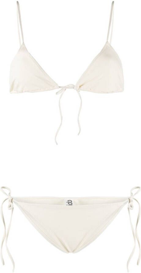 LIDO Bikini met gestrikte taille Beige