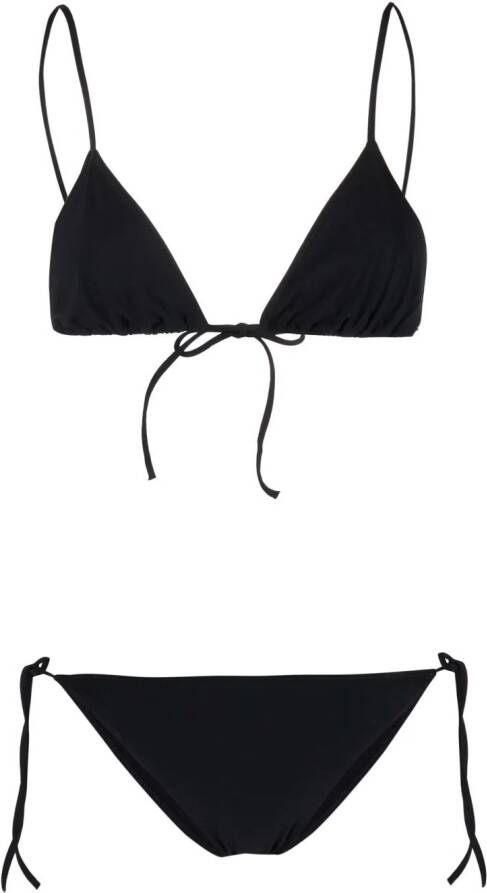 LIDO Bikini met gestrikte taille Zwart