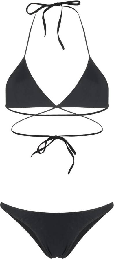 LIDO Bikini met striksluiting Zwart