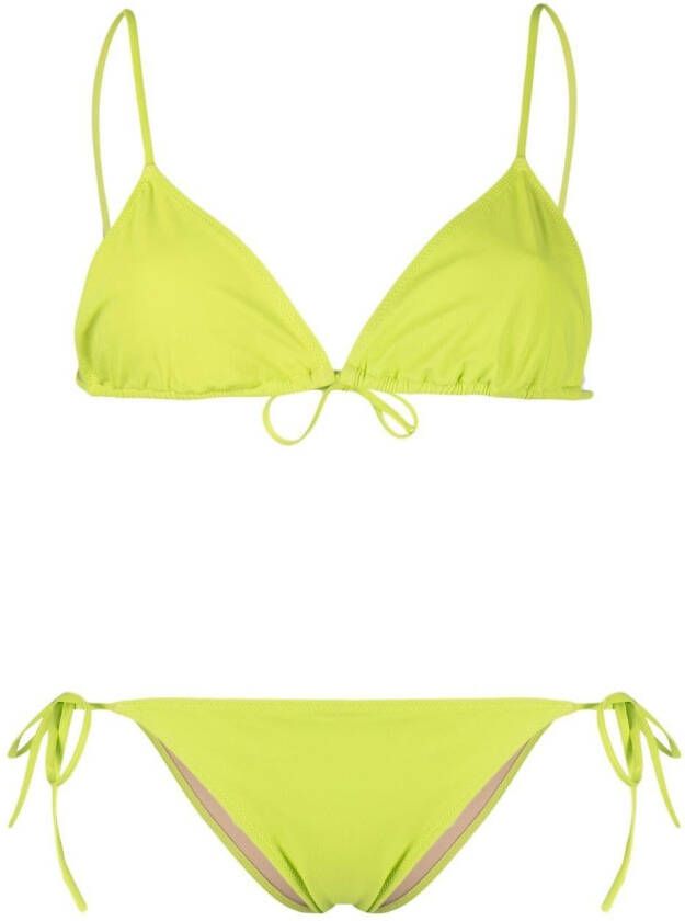 LIDO Bikini met veters Groen