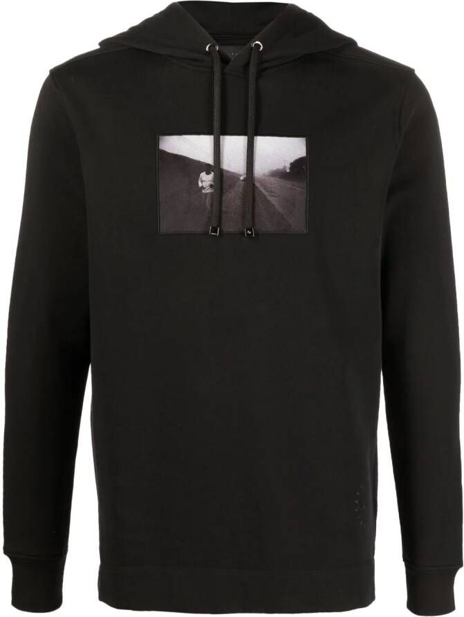 Limitato Hoodie met grafische print Zwart
