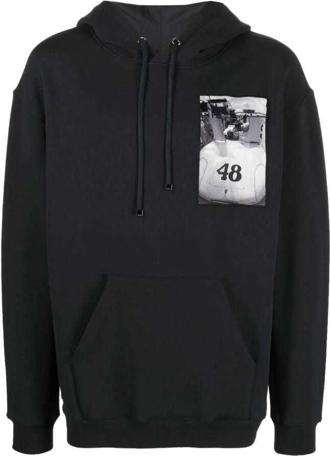 Limitato Hoodie met print Blauw