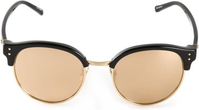 Linda Farrow 'Panamá' sunglasses Goud