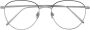 Linda Farrow Bril met rond montuur Zilver - Thumbnail 1