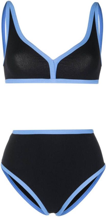 Lisa Marie Fernandez High waist bikini Zwart