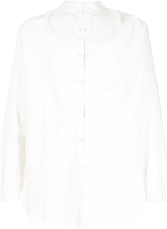 Lisa Von Tang Button-down shirt Wit