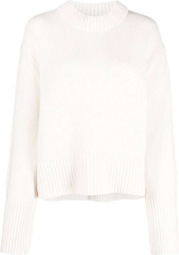 Lisa Yang Kasjmier trui Beige
