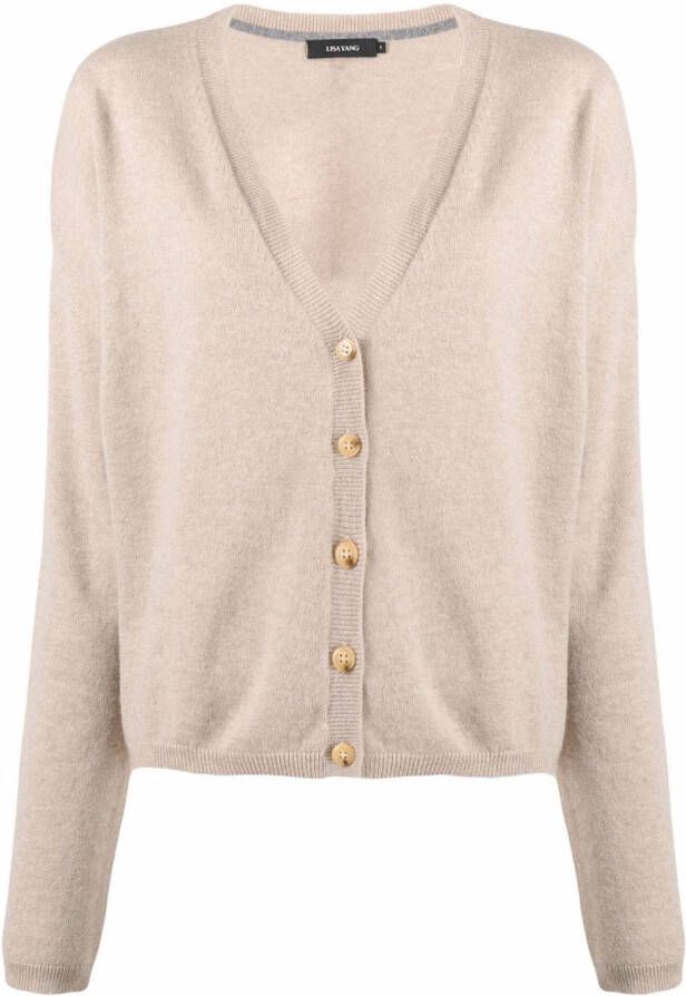 Lisa Yang Kasjmier vest Beige