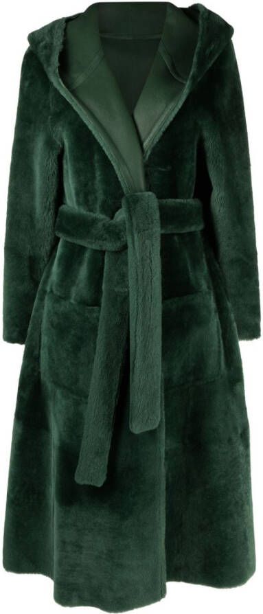 Liska Omkeerbare jas Groen