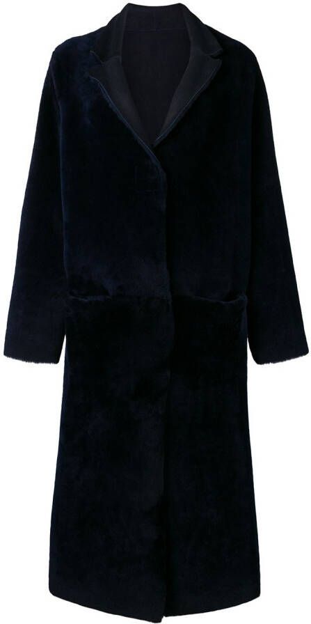 Liska Omkeerbare mantel Blauw