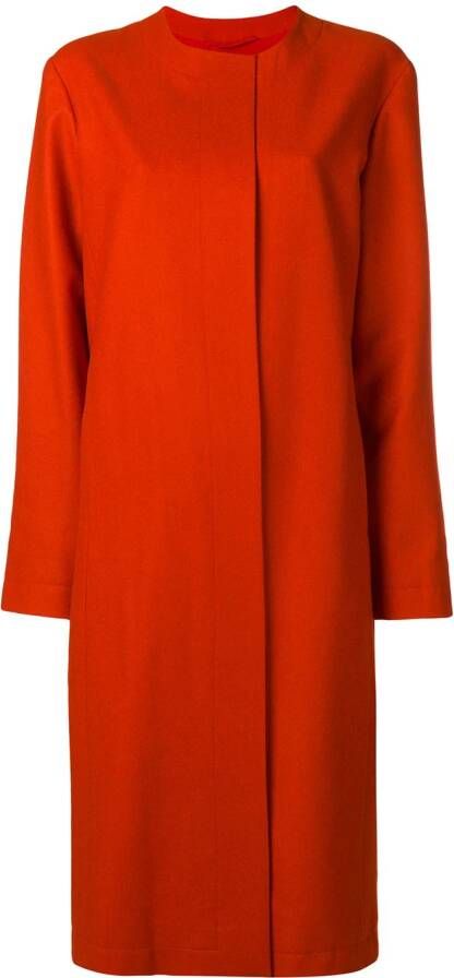 Liska single breasted jas Oranje